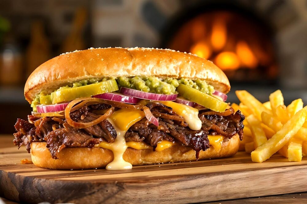 Sándwich de Brisket