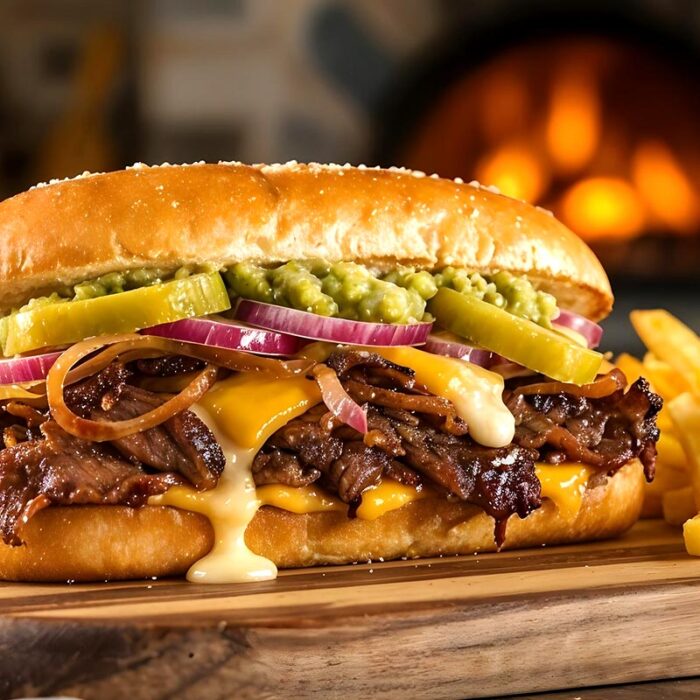 Sándwich de Brisket