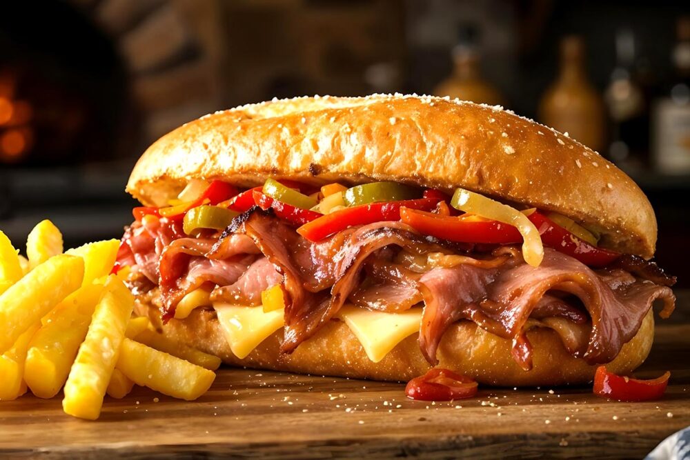 Sándwich Philly Steke