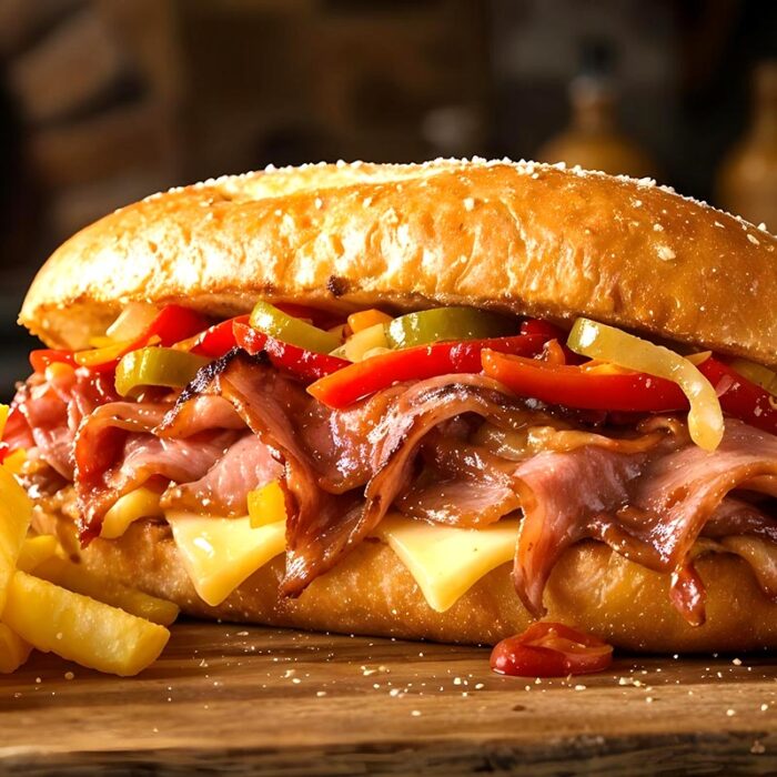 Sándwich Philly Steke