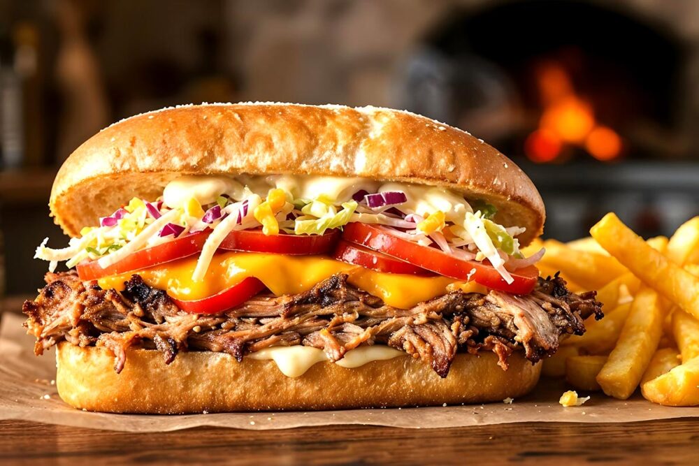 Sándwich de Pulled Pork