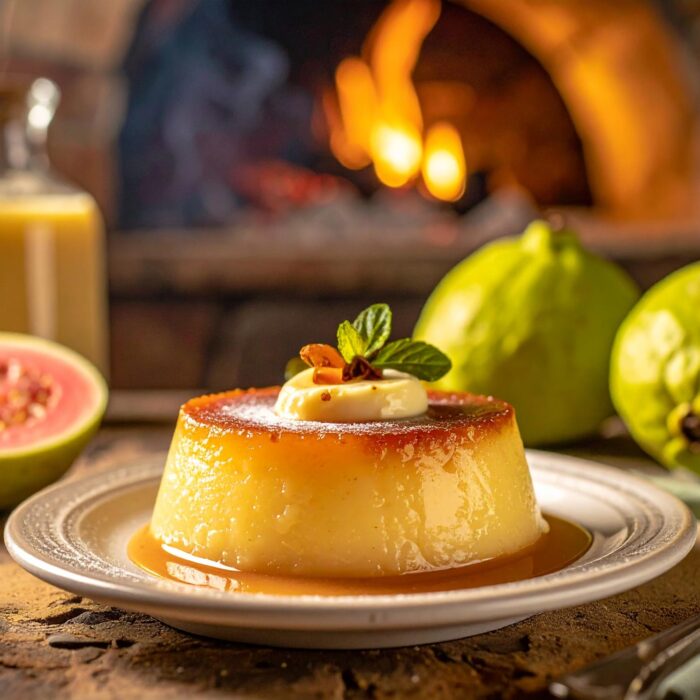 Flan de Guayaba